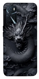 Чехол на Oppo A16s / A16 black dragon фото 1 из 1