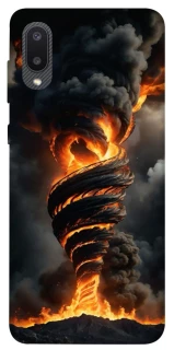 Чохол на Samsung Galaxy A02 Вогняний торнадо фото 1 з 1