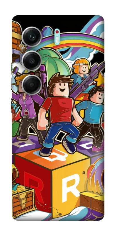 Чехол на Tecno Camon 40 Pro Roblox family фото 1 из 1