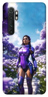 Чохол на Xiaomi Mi Note 10 Lite Cyber space girl ver.4 фото 1 з 1