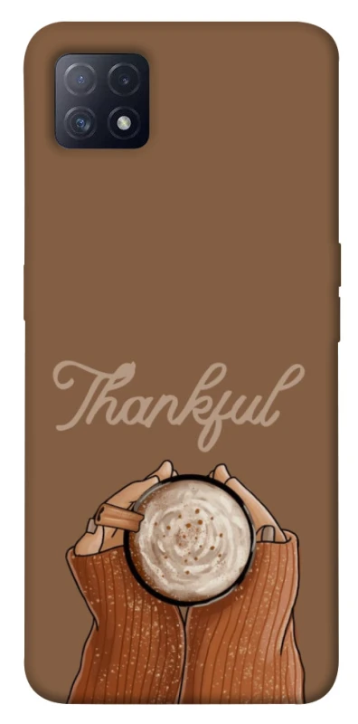 Чохол на Oppo A72 5G / A73 5G Thankful coffee фото 1 з 1