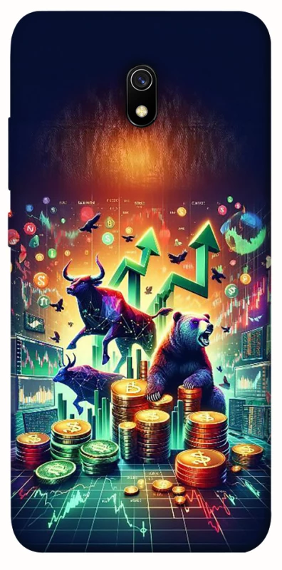 Чехол на Xiaomi Redmi 8a Crypto market фото 1 из 1