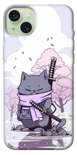 Чохол на Apple iPhone 15 Plus (6.7") Samurai cat фото 1 з 1