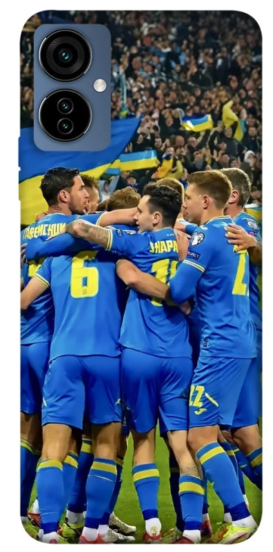 Чехол на TECNO Camon 19 Neo Сборная Украины v3 фото 1 из 1