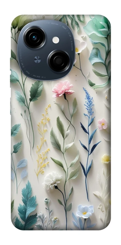 Чохол на TECNO Spark Go 1 Floral design ver.3 фото 1 з 1