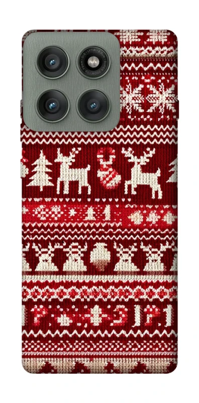 Чохол на Motorola Edge 60 Pro Christmas jumper ver.2 фото 1 з 1