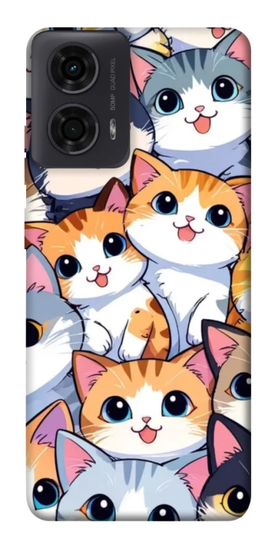 Чохол на Motorola Moto G04 Cute Cat v2 фото 1 з 1
