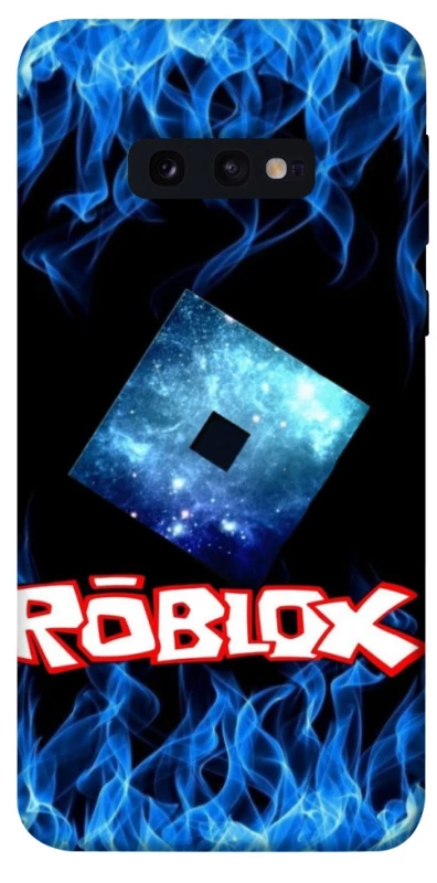 Чехол на Samsung Galaxy S10e Roblox Galaxy Flame Logo фото 1 из 1