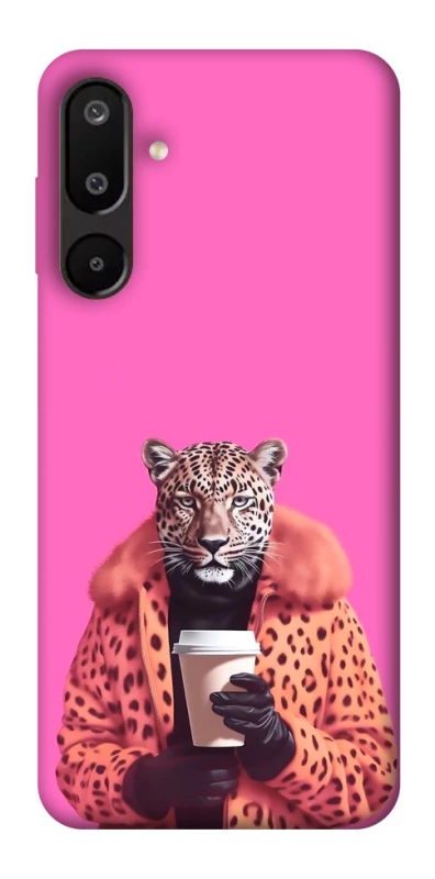 Чохол на Samsung Galaxy M16 5G Леопард з кавою фото 1 з 1