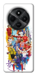 Чехол на Xiaomi Poco C75 Football Abstract v2 фото 1 из 1