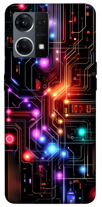 Чехол на Oppo Reno 7 4G CyberPhone v7 фото 1 из 1