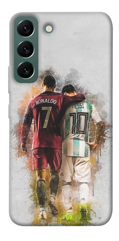 Чохол на Samsung Galaxy S22 Ronaldo та Messi фото 1 з 1