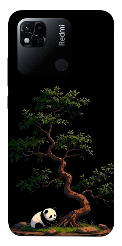 Чохол на Xiaomi Redmi 10A Panda and tree фото 1 з 1