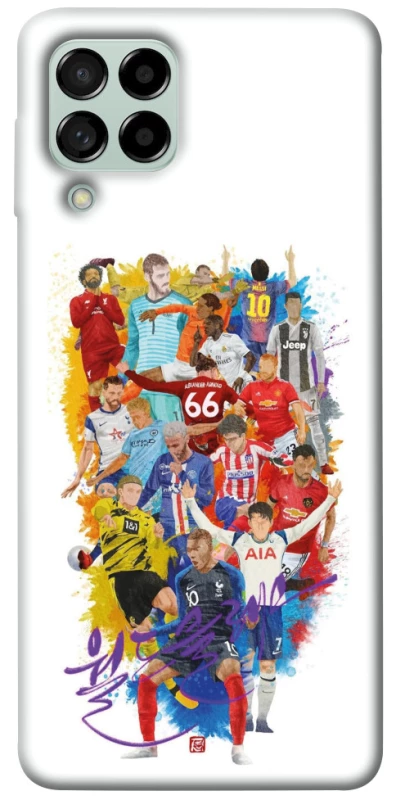 Чохол на Samsung Galaxy M53 5G Football Abstract v2 фото 1 з 1