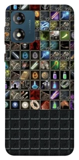 Чохол на Motorola Moto E13 Inventory menu ver.2 фото 1 з 1