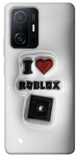Чохол на Xiaomi 11T / 11T Pro I love Roblox фото 1 з 1
