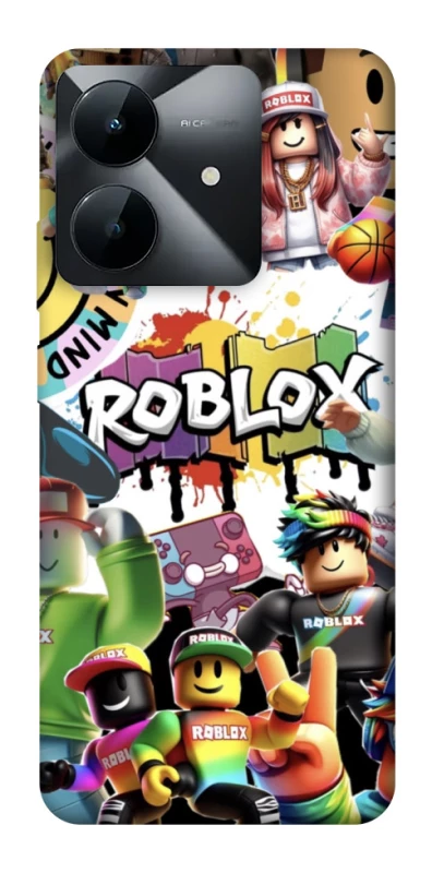 Чохол на Realme Note 60x Roblox Characters Collage фото 1 з 1