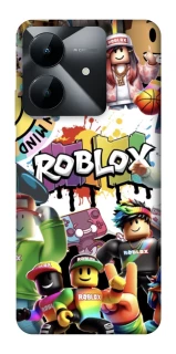 Чехол на Realme Note 60x Roblox Characters Collage фото 1 из 1