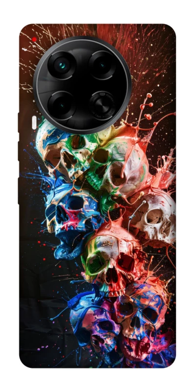 Чехол на TECNO Camon 30 (CL6) Skulls фото 1 из 1