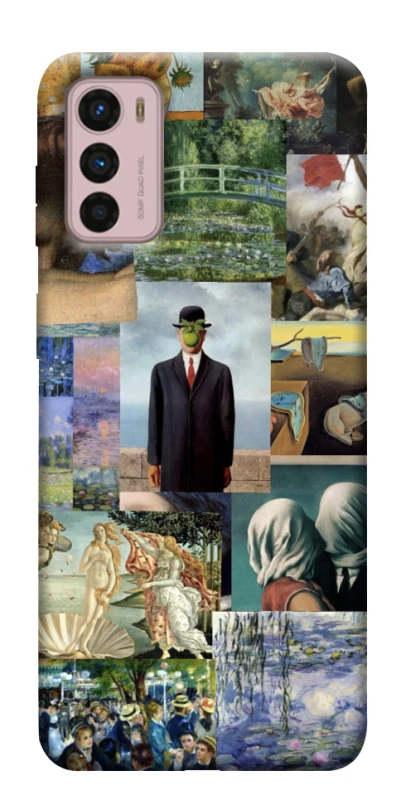 Чохол на Motorola Moto G42 Art collage ver.4 фото 1 з 1