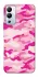 Чехол на Infinix Hot 12i camouflage pink фото 1 из 1