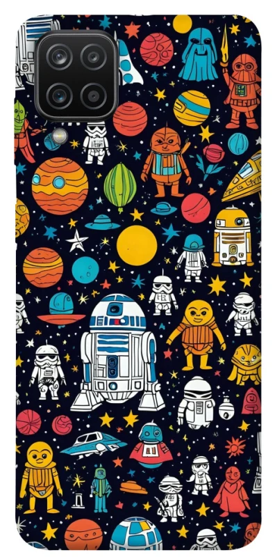 Чехол на Samsung Galaxy A12 Star Wars background ver.2 фото 1 из 1