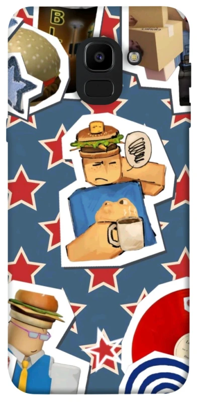 Чохол на Samsung J600F Galaxy J6 (2018) Roblox v2 фото 1 з 1