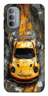 Чехол на Motorola Moto G31 Drawn Porsche фото 1 из 1