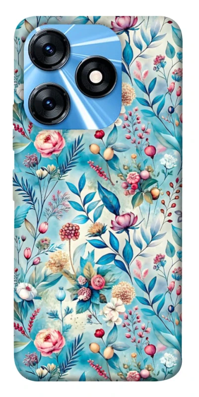 Чохол на TECNO Spark 10 Floral design ver.5 фото 1 з 1