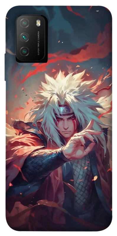 Чехол на Xiaomi Poco M3 Jiraiya фото 1 из 1