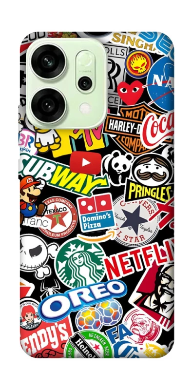 Чохол на Oppo Reno 14 brands фото 1 з 1