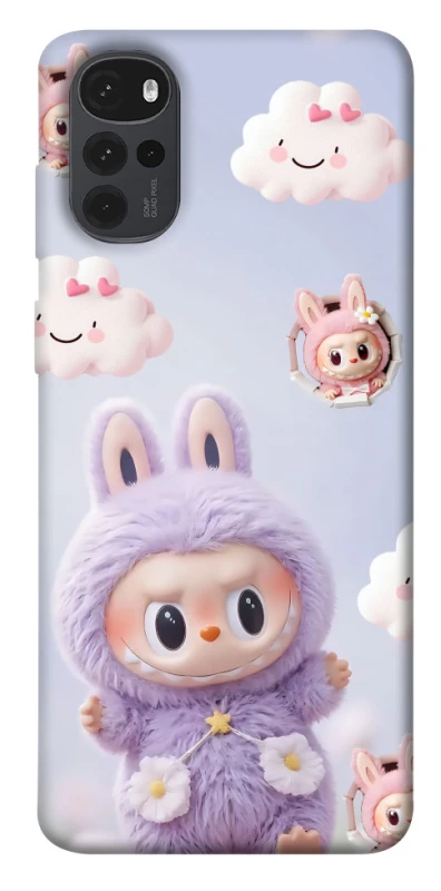 Чохол на Motorola Moto G22 Labubu & clouds фото 1 з 1