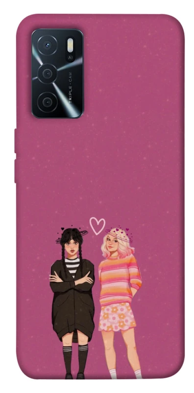 Чохол на Oppo A16s / A16 Raven & Rainbow Wednesday фото 1 з 1