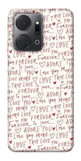 Чехол на Huawei Honor X7a Love aesthetic ver.4 фото 1 из 1