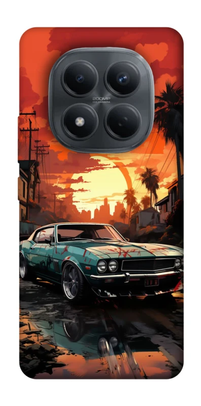 Чохол на Xiaomi Redmi Note 15 Pro 4G Car at sunset фото 1 з 1