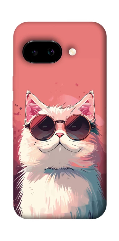 Чохол на Google Pixel 9a Сat with glasses фото 1 з 1