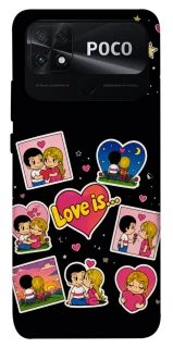 Чохол на Xiaomi Poco C40 Love is фото 1 з 1
