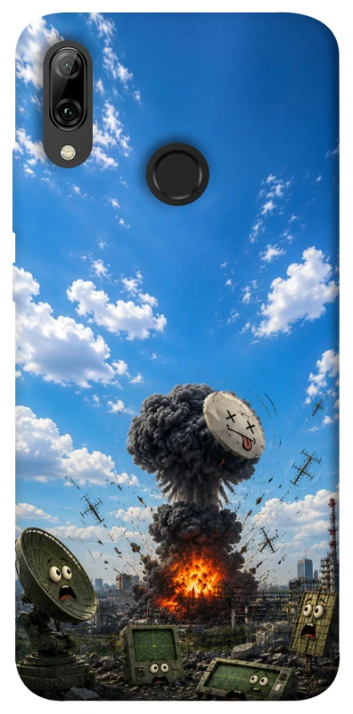 Чохол на Huawei P Smart (2019) Moscow never sleeps ver.6 фото 1 з 1