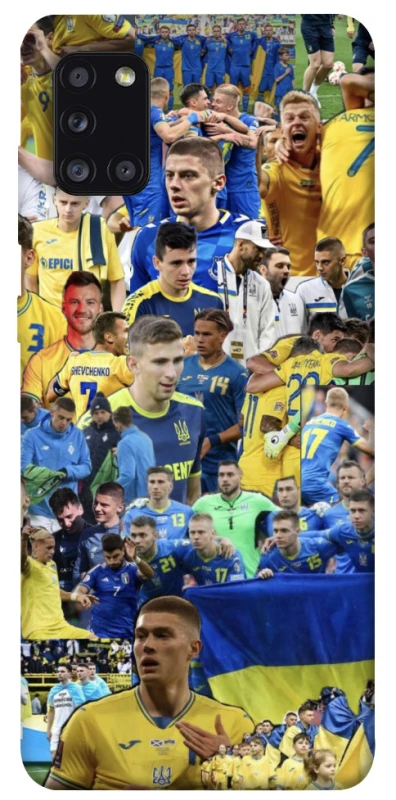 Чехол на Samsung Galaxy A31 UA-Football ver.6 фото 1 из 1