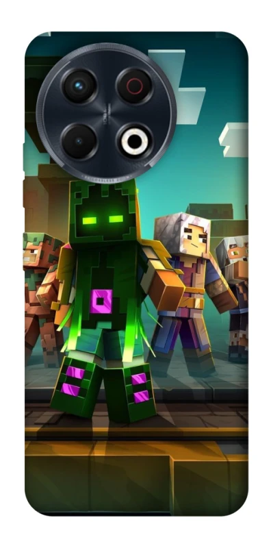 Чехол на TECNO Spark 30 Pro (KL7) Minecraft dungeon фото 1 из 1