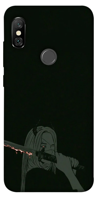 Чохол на Xiaomi Redmi Note 6 Pro Людина-бензопила фото 1 з 1