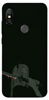 Чохол на Xiaomi Redmi Note 6 Pro Людина-бензопила фото 1 з 1