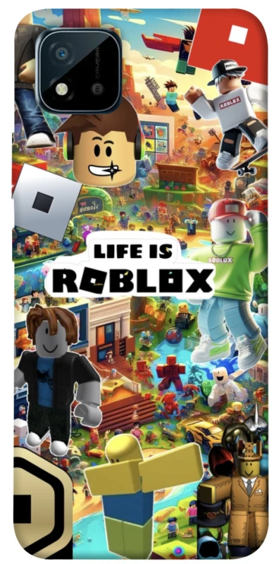 Чохол на Realme C11 (2021) Life is Roblox фото 1 з 1
