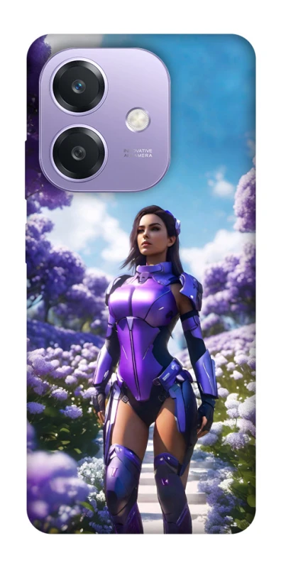 Чехол на Oppo A3X Cyber space girl ver.4 фото 1 из 1