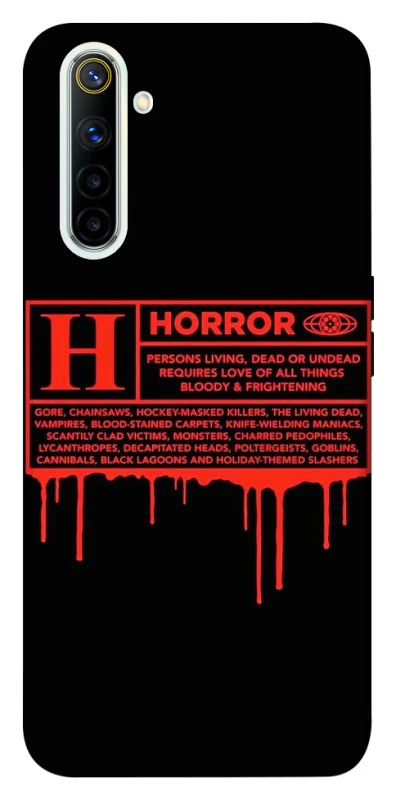 Чохол на Realme 6 Horror Halloween фото 1 з 1