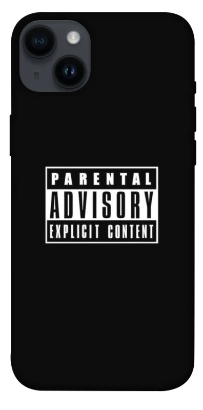 Чехол на Apple iPhone 14 Plus (6.7") Parental Advisory Label фото 1 из 1