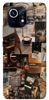 Чехол на Xiaomi Mi 11 Coffee collage ver.2 фото 1 из 1