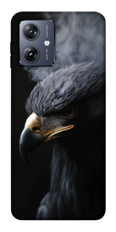 Чохол на Motorola Moto G54 black eagle фото 1 Чохол на Motorola Moto G54 black eagle фото 1 з 1