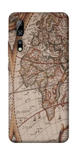 Чехол на ZTE Axon 10 Pro Карта путешествий фото 1 из 1