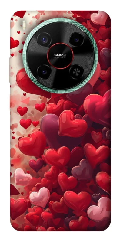 Чохол на ZTE Nubia V70 Max Many hearts фото 1 з 1